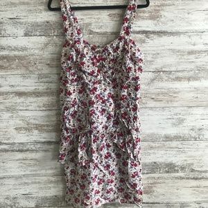 Floral Scalloped Dress